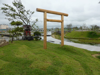 あんばさまと鳥居